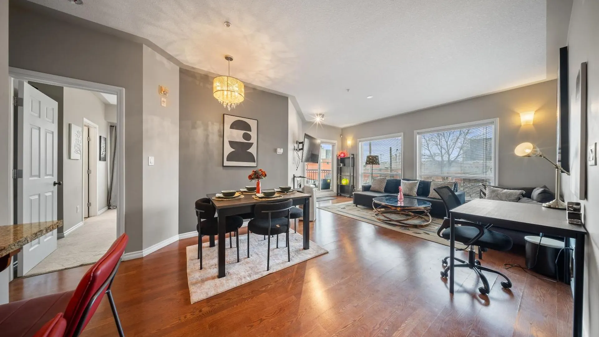 Ice District 2Bed Condo, Rogers Place Edmonton Apartment